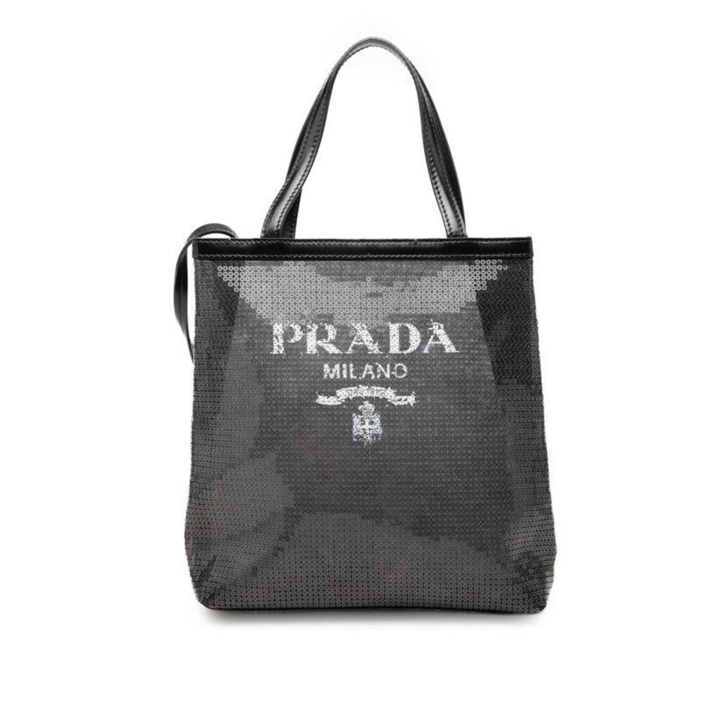 Prada Logo Tote Bag